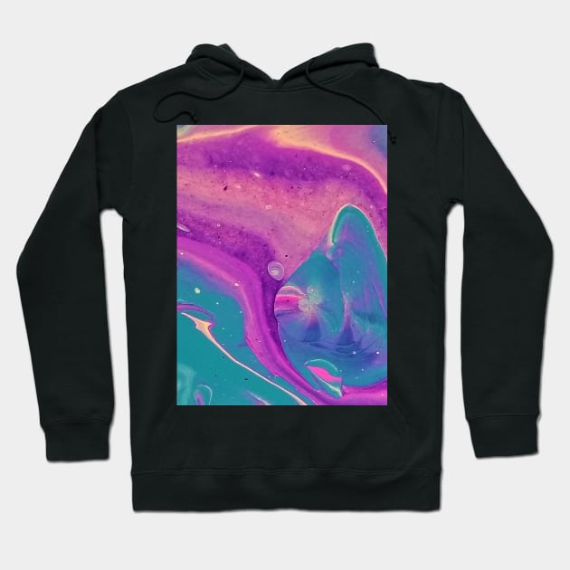 Space Manta Ray Hoodie by Phillie717